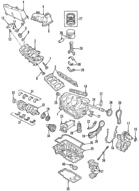 1f22-12-503a Mazda Genuine Tensioner