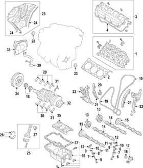 Mazda Ajtm-12-511 Genuine Engine Timing Chain Tensioner