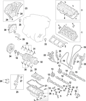 Ajtm-12-511 Mazda Genuine Engine Timing Chain Tensioner