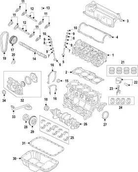 F805-12-700a Mazda Genuine Engine Timing Belt Tensioner