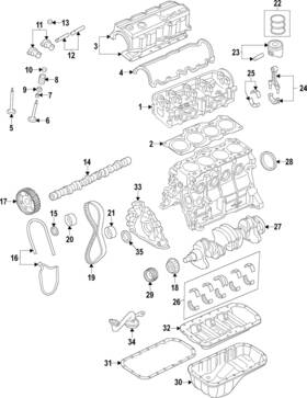 Mazda Fe1h-12-700a Genuine Engine Timing Belt Tensioner