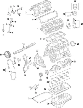 Fe1h-12-700a Mazda Genuine Engine Timing Belt Tensioner