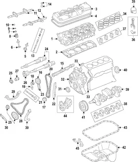 G601-12-500a Mazda Genuine Timing Chain Adjuster