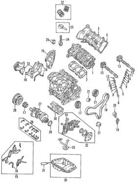 Mazda Kj01-12-750 Genuine Tensioner Pulley