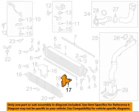 Py8w1356z Mazda Oem 16-18 Cx-9 2.5l-l4 Intercooler-air Seal Left