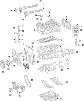 Mercedes-benz 270-052-09-00 Genuine Mercedes-benz Engine Timing Chain Tensioner