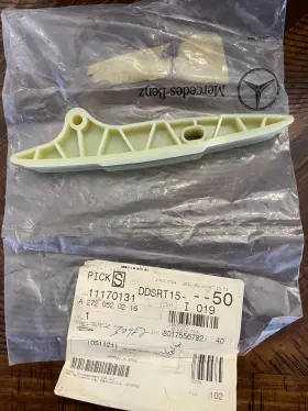 A2720520216 Mercedes-benz C W204 Top Right Timing Chain Guide Rail Brand New