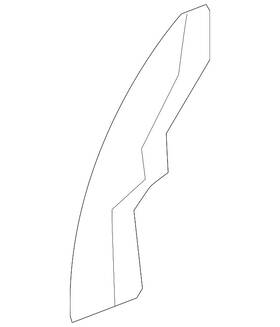 Mitsubishi 1141a052 Genuine Guide Bracket