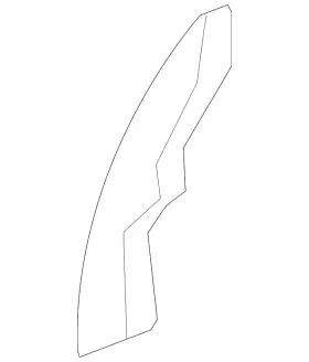 1141a052 Mitsubishi Genuine Guide Bracket