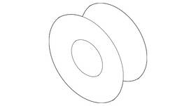 Mitsubishi 1145a026 Genuine Idler Pulley