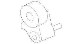 1145a042 Mitsubishi Genuine Tensioner Pulley