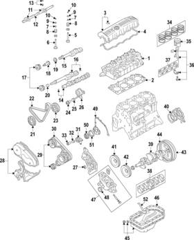 Mitsubishi Md050135 Genuine Tensioner