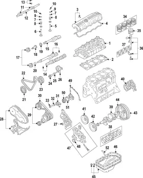 Md050135 Mitsubishi Genuine Tensioner
