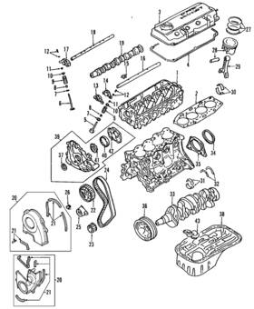 Mitsubishi Md315265 Genuine Tensioner
