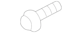 Md326727 Mitsubishi Genuine Tension Pulley Bolt