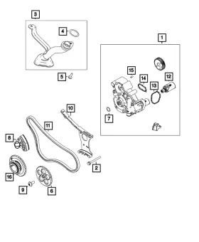 05048577aa Mopar Genuine Chain Tensioner 5048577aa