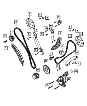 68289932aa Mopar Genuine Injection Pump Gear