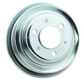 Mr. Gasket 4961g Mr. Mrg-4961g Chrome Crankshaft Pulley - Triple Groove