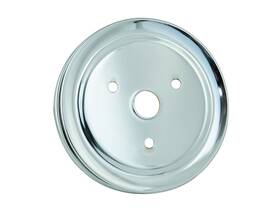Mr. Gasket 4973 Mr. Mrg-4973 Crankshaft Pulley - Chrome Double Groove