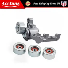 1t132p111p30 Munirater Drive Belt Tensioner And 3 Pulley For Toyota 4runner Fj Cruiser Tacoma Tundra V6