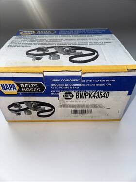 Napa Bwpk43540 Timing Component Kit With Water Pump
