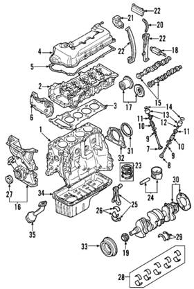 Nissan 13091-4m500 Genuine Chain Guide