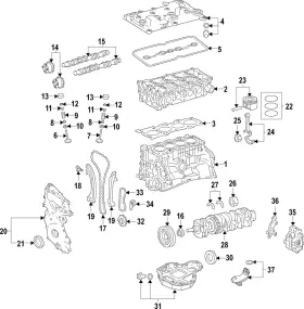 13091-5ta0b Nissan Genuine Engine Timing Chain Tensioner