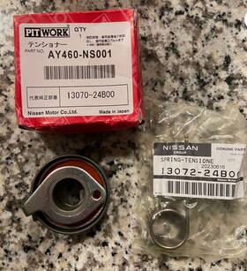 Nissan Ay460-ns001 Pitwork Timing Belt Tensioner And Spring Compatible Pao