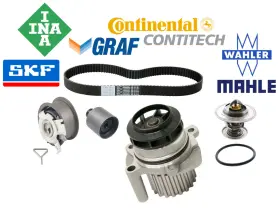 10565300 Oem Original Ina / Skf Graf Contitech Wahler-mahle Timing Belt Tensioner Roller Water Pump Thermostat Kit For Vw 1.9 Diesel