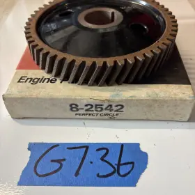 8-2542 Perfect Circle By Dana Engine Timing Gear Blush Rust On Shaft Port