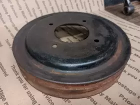 9790842yb Pontiac 1968 1969 70 Firebird Gto Oem 350 400 428 455 A/c Crank Pulley