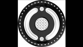 Roland Sands Design 0217-2007-bm Cover Countershaft Pulley - Contrast Cut