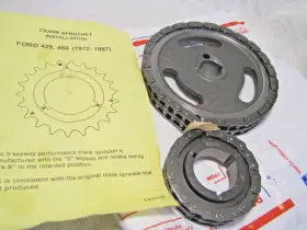 78130 S.a. Gear Ford 429 460 1972 To 1987 V8 Engines .250 Inch Roller Timing Set S.a