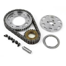 Speedmaster Pce264.1017 Chevy Sbc 350 Double Roller 2pc Adj Billet Steel Timing