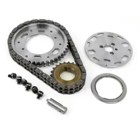 Pce264.1017 Speedmaster Chevy Sbc 350 Double Roller 2pc Adj Billet Steel Timing Pce264.1017 Speedmaster Chevy Sbc 350 Double Roller 2pc Adj Billet Steel Timing