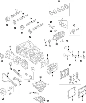 13142aa160 Subaru Genuine Tensioner