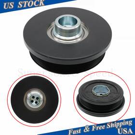 Supersonic-speed 11237800026 Fits For Bmw 5 / 7 Series X5 X6 Crankshaft Belt Pulley New Usa