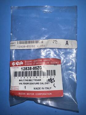 Suzuki 12838-85z02 Oem Bolt Timing Belt Tensioner Genuine Rare B64b