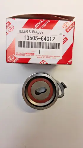 13505-64012 Toyota Oem 1c 2c 3c 2ct 1ct Black Top Timing Belt Idler Pulley #1