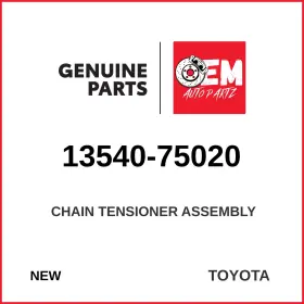 13540-75020 Toyota Genuine Chain Tensioner Assembly