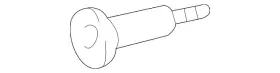 13556-62010 Toyota Genuine Tension Pulley Shaft