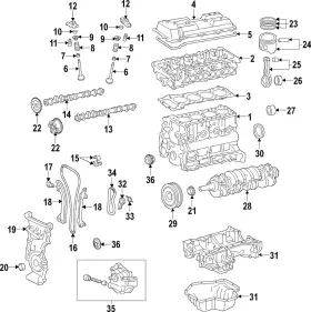 13559-37050 Toyota Genuine Chain Guide