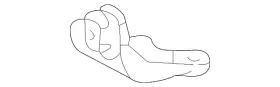 13584-20011 Toyota Genuine Bracket