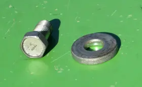 91111-71020 Toyota 9111171020 Corolla 84-87 Timing Belt Pulley Bolt W Washer Camshaft Oem
