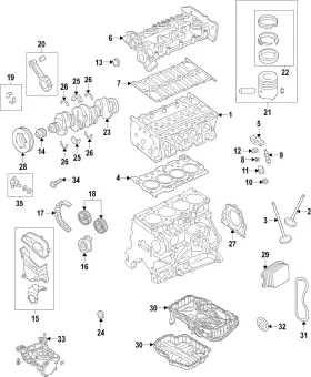 05c-109-244-a Volkswagen Genuine Engine Timing Belt Idler