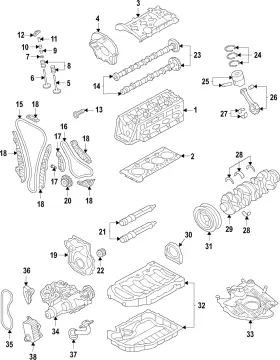 06q-109-467-a Volkswagen Genuine Tensioner