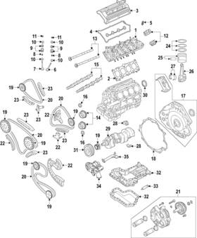 Volkswagen 079-109-507-am Genuine Chain Tensioner