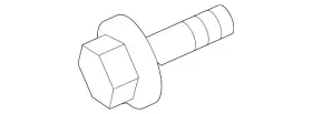 N-102-056-04 Volkswagen Genuine Damper Bolt
