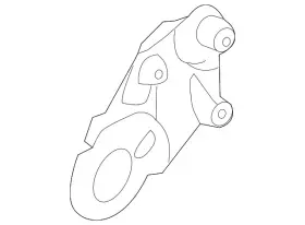 31493092 Volvo Genuine Engine Timing Belt Idler Bracket