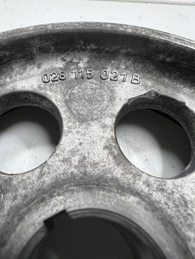 Vw 028115021b Jetta Mk3 Passat B4 Ahu 1.9l Tdi Intermediate Shaft Pulley